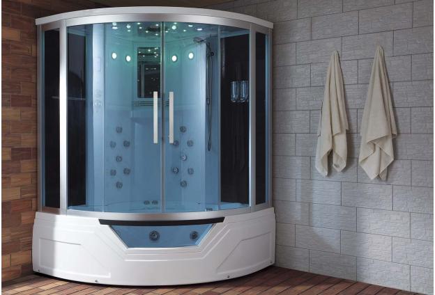 Cabine hidromassagem e banheira com sauna AT-012A