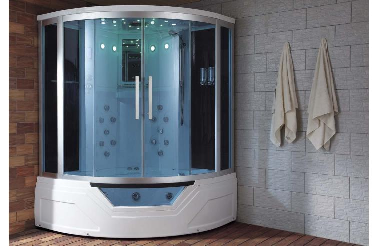 Cabine de hidromassagem e banheira com sauna AT-012A